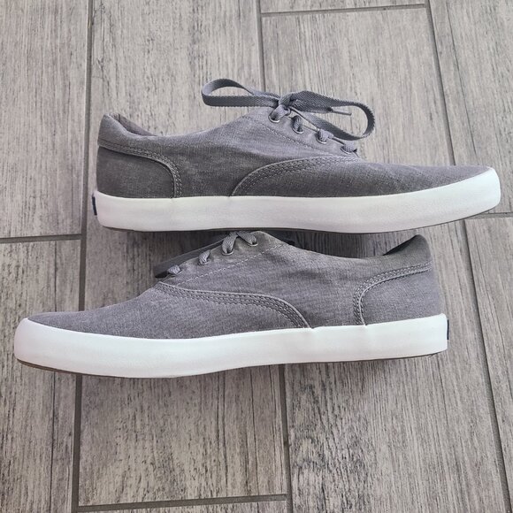 Sperry Top-Sider men's grey boat shoes fashion sneakers size 8 M - Picture 7 of 10